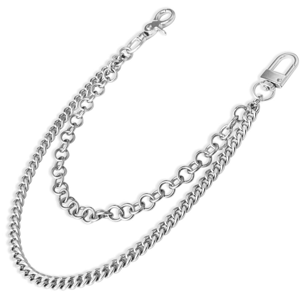 9955 Pants Chain , Layered Wallet Chain,Heavy Duty Biker Pocket Chains